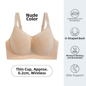 LOVE ESTEEM | Smooth Lace Large Bust Minimizing Comfort Wire-Free Anti-Sag Bra