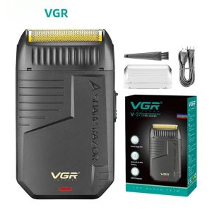 VGR | Máy Cạo Râu Điện VGR V-375 Một Lưỡi Dao Sạc Được Dành Cho Nam Giới Có Chức Năng Tỉa Râu Cạo Ướt/khô Điện Áp Đa Năng Toàn Cầu