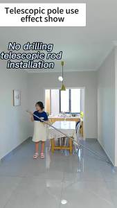 Thanh Treo Rèm Mở Rộng Không Cần Khoan