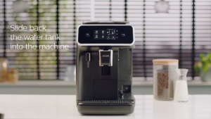 Máy pha cà phê Espresso Americano tự động và Capuccino Latte - Công suất 1400W. Thương hiệu Hà Lan cao cấp Philips - EP1221/69 - BẢO HÀNG 24 THÁNG