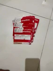 1 Pcs Kartu Perdana SmartFren Segel Kuota Utama 2GB Akses Unlimited Prabayar Murah Exp 31 Des 2025