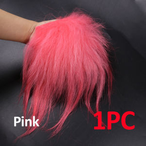 1~10pcs Cashmere Goat Fly Tying Hair Material for Sunray Shadow Collie Dog and Streamer Saltwater Flies Long Natural Fibers