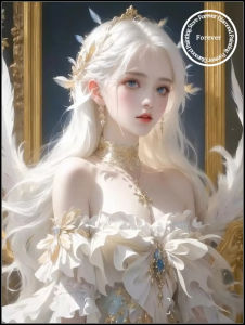KAYOU | 5D Diamond Rhinestones Painting Flower Shop Beauty Cartoon Cute Girl Cross Stitch Kit Embroidery Picture Mosaic Craft Home Decor