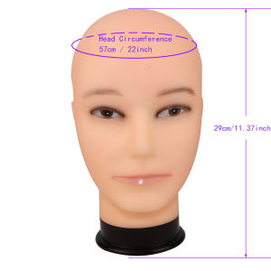 Male Training Head Bald Mannequin Head Wig Stand Manikin Doll Head for Wig Making Display Glasses Hat Display wigs