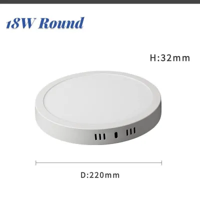 [Local Seller] LED Ceiling Surface Mounted Downlight LED Panel Light Square Round