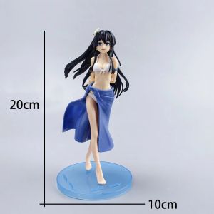 Bandai | New 20cm Figure PVC Action Anime Bikini Summer Yukino Doll Model Cute Figure Collection Desktop Decoration Toys