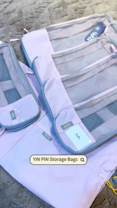 【6 Pcs Set】Expandable Travel Luggage Organizer for Suitcases Suitcase Storage Bags Compression Packing Cubes