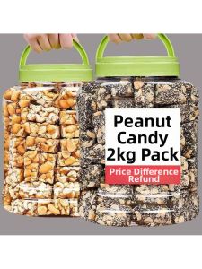 Traditional Sesame Peanuts Low-Sugar Crispy Snacks