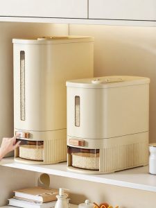 JINXIUBAINIAN | Anti-Insect Anti-Moisture Airtight Food-Grade Premium Pressing Rice Container