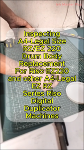 RZ/EZ/CV Drum Body Fit For Duplicator for RZ EZ or CV RISOs (metal screen)