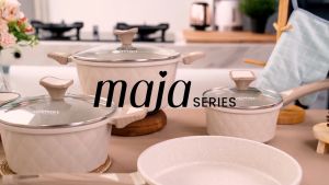 Numan Panci Casserole 24 cm dengan Tutup Kaca Maja Series