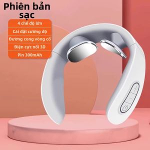 Máy Mát-xa Cổ Tay Cầm Có Thể Sạc Dây USB Có Nhiệt Hồng Ngoại Có Thể Điều Chỉnh Độ Sâu Máy Giảm Căng Thẳng Cho Cổ Và Vai