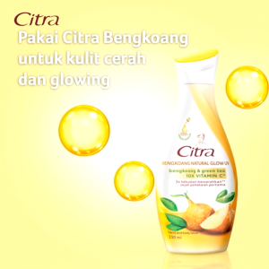 Citra UV Body Lotion Pearl & Bengkoang 210ml/110ml/60ml - BIO PEPTIDE Kekuatan Mecerahkan Kulit Tubuh