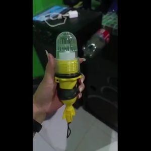 Fishing Light LED Underwater Diving Signal Light Waterproof Torpedo Blinker Floating Fish Finders
