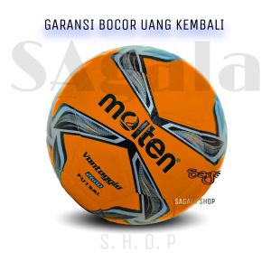 Bola Futsal Molten Vantaggio Size 4 Press Gratis Adaptor Jarum Pompa