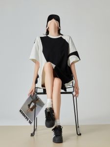 XIAODADEHUA | Colorful Patchwork Casual Dress