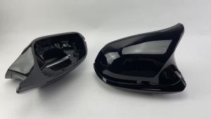 Rear View Mirror Cover Style Side Wing Mirror Cap for BMW F34 F32 F33 F36 E84 F87 I3 F20 F21 F22 F23 F30 Bright Black