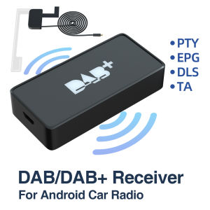 Grandnavi Car DAB+ Digital Radio Box DAB+ Receiver Antenna Aerial USB Interface Portable for Android Car Radio Stereo