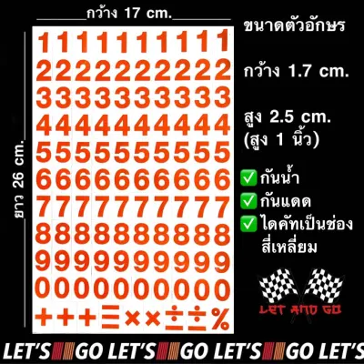 สติกเกอร์ ตัวเลข 0-9 มีเลขละ10ตัว สติกเกอร์ตัวเลข สติ๊กเกอร์ สติ๊กเกอร์ตัวเลข sticker