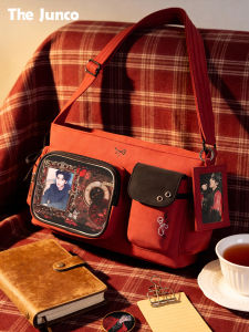 The Junco | Snack Large Capacity Crossbody Bag Red