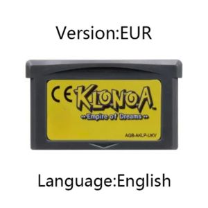 Bandai | •GBA 32 Bit Video Game Cartridge Turbo Revival Summon Night Klonoa Advance Wars Shining Soul Metal Slug Breath Fire II