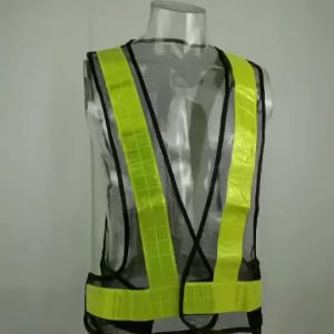 Reflector Vest Safety Vest Skeleton Type with ID Holder