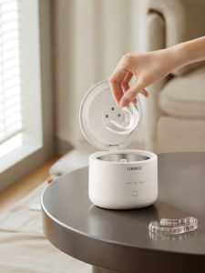 OIDIRE|Ultrasonic Cleaner for Invisible Aligners False Teeth and Jewelry for teeth retainer