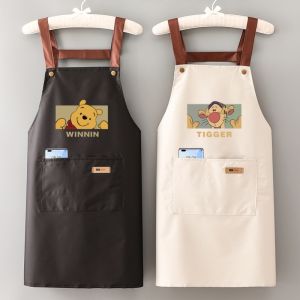 Waterproof Apron with Sleeve Covers for Drawing And Calligraphy Suitable for Children And Adults Cartoon Style Non-Disposable