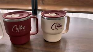 400ML Milk Coffee Mug Stainless Steel Coffee Mug With Handle Portable Double Layer Sealed Leak-proof Drinking Thermal Water Cup