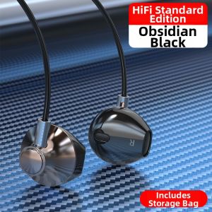 SENXUN | Semi In-ear Heavy Bass Wired Headphones with Microphone 3.5mm