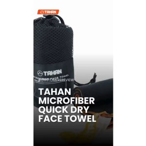 TAHAN Microfiber Quick Dry Face Towel | Super Soft Compact Lightweight for Gym & Camping