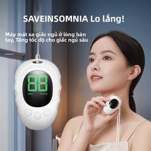 Cầm Tay CES Thiết Bị Hỗ Trợ Giấc Ngủ Vi Dòng EMS Xung Thở Cho Mất Ngủ Căng Thẳng Giảm Lo Âu Thư Giãn Dây Đeo Tay Hỗ Trợ Giấc Ngủ