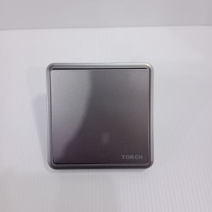 Saklar Torch Abu-abu Inbow / Sakelar Lampu dan stop kontak kuningan asli
