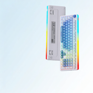 RK | Customizable Three-Mode Mechanical Gaming Keyboard 8000Hz Report Rate RGB