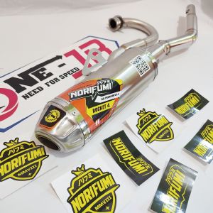 Knalpot Crf 150l Klx bf Dtracker Wr155 Viar Cros Norifumi Competition Racing