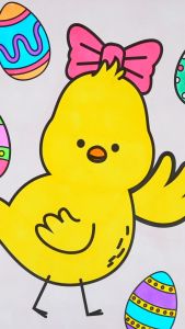 Lễ Phục Sinh (holiday Easter) - Set 10 Tờ Tranh Tô Màu A4 A5 Dành Cho Màu Sáp Màu Chì - TRANH TÔ MÀU COLOR LAND