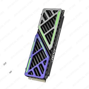 JEYI | JEYI Dazzcold M.2 SSD Tản Nhiệt 2280 NVME NGFF Bộ Tản Nhiệt Hợp Kim Nhôm Có Miếng Đệm Silicon Nhiệt Để Làm Mát PC