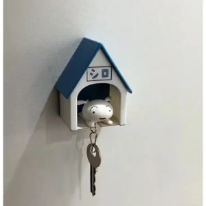 CRAYON SHINCHAN | Anime Crayon Shin-chan Kawaii Keychain Kawaii Dog Key Hanger House Ornament Model Cartoon Movie Pendant Toy Children Gifts