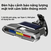 TOOKTRO | Đèn cảnh báo đạp xe ban đêm đèn pin phía sau