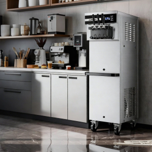 Commercial Fully Automatic Soft Serve Ice Cream Machine