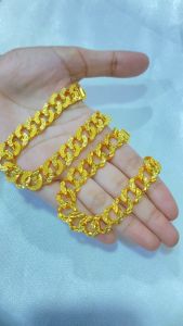 Noin - Gelang Sisik Naga Warna 24 Berat 25 Gram Untuk Wanita Dewasa Perhiasan Aksesoris [ COD ]