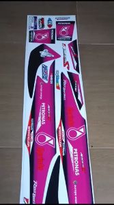 Striping SUPRA FIT NEW PETRONAS - Sticker Striping Variasi List HONDA SUPRA FIT NEW PETRONAS IP.F-02 Design IP Sticker