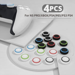 4pcs Analog Joystick Luminous Thumb Stick Grip Caps Case for PS5 PS4 Xbox 360 One Series X Switch Pro Controller Cover Accessory