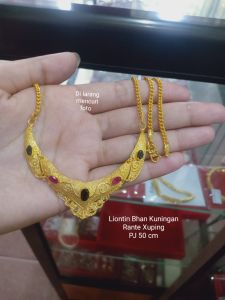 Kalung Dubai pasir mata 5 Rante xuping