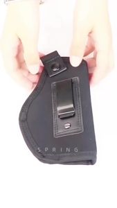 Universal Concealed Carry Holster Dual IWB/OWB Nylon Pouch Adjustable Breathable Quick Draw Fit Compact Tools Durable for EDC
