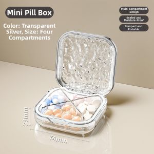 MMZECE | Portable Mini Daily Medication Organizer 7-Day