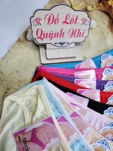 Combo 10 Quần Lót Cotton Cao Cấp (802) Size :40 -50 KG Chất vải co giản thoáng mát - Đồ Lót Quỳnh Nhi