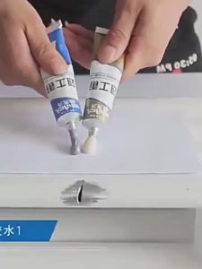 Liquid Metal Repair Adhesive High Strength Bonding Sealant Weld Seam Metal Adhesive Heat Resistance Strong Casting AB Glue