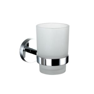 1set Wall Mount Cup Holder Durable Drilling Dispenser Modern Bathroom Organizer Toothbrush Holder Accessory Bathroom Cup Holder
