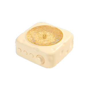 Birthday Gift High Quality Wireless Bluetooth Speaker Sound Wave Pattern Atmosphere Light New Year Gift for Best Friend